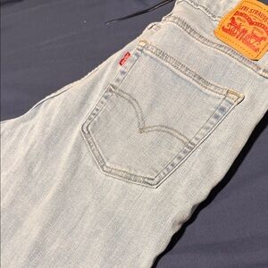 Levi's Light Blue Denim Jeans with Red Tab